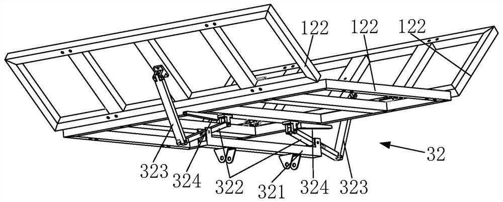 Novel wheelchair bed integrating bed and chair