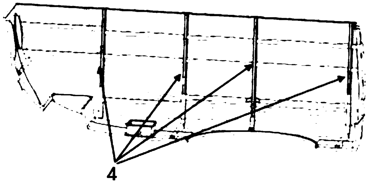 A wind turbine generator cabin cover strength calculation method