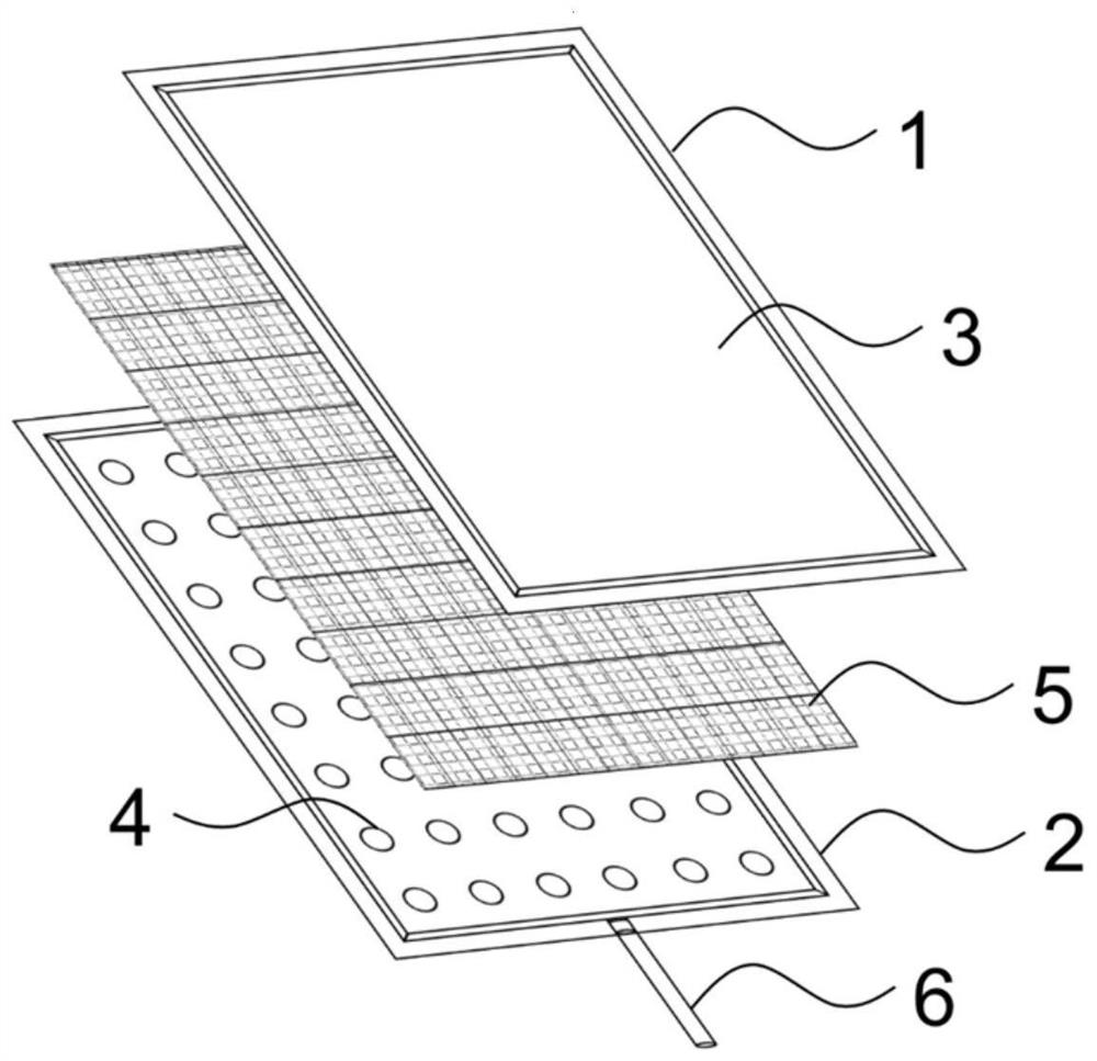 Heterogeneous temperature equalizing device