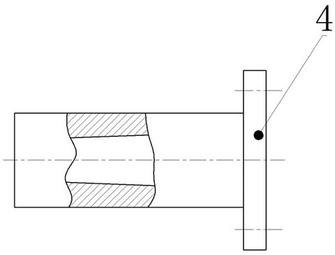 Efficient and precise electrolytic machining device for titanium alloy complex inner spiral line and machining method of efficient and precise electrolytic machining device