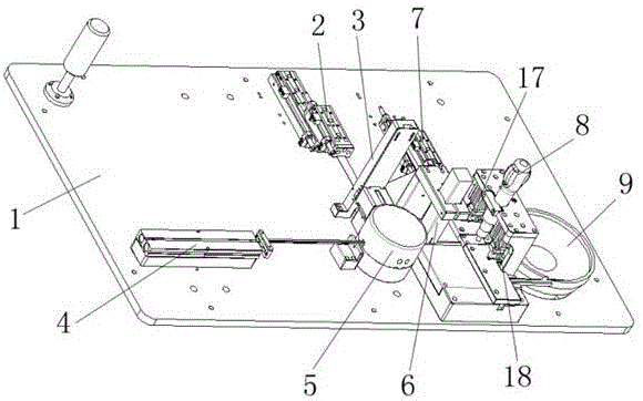 Automatic marking, spacer feeding, stacking, magnetic flux measuring system for magnetic steel