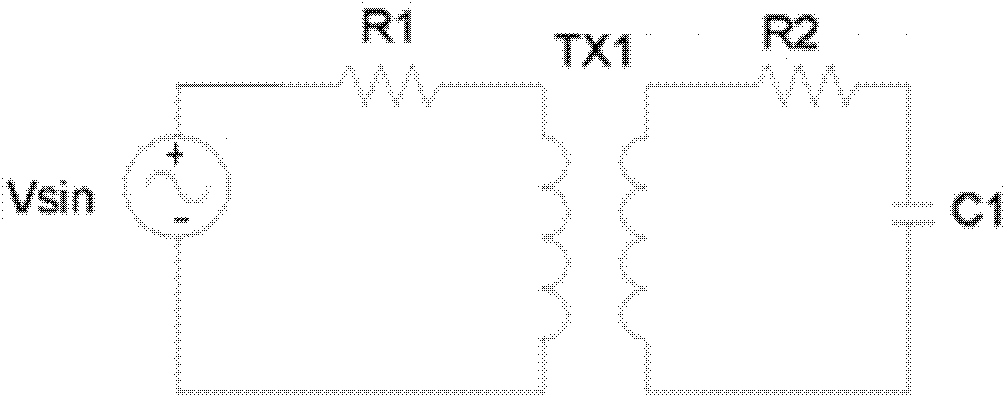 System for realizing drive of EMCCD signal by transformer