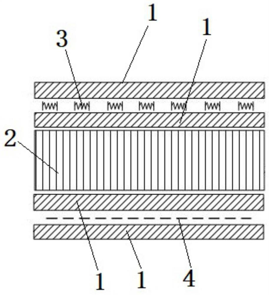 A double-pass band wave-transparent structure with wave-absorbing function