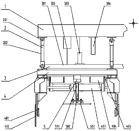 Sintered brick unloading manipulator device