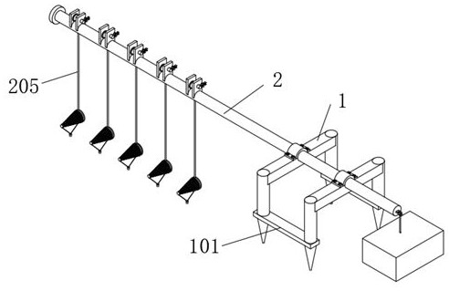 Plankton collecting device suitable for mountain rivers and streams