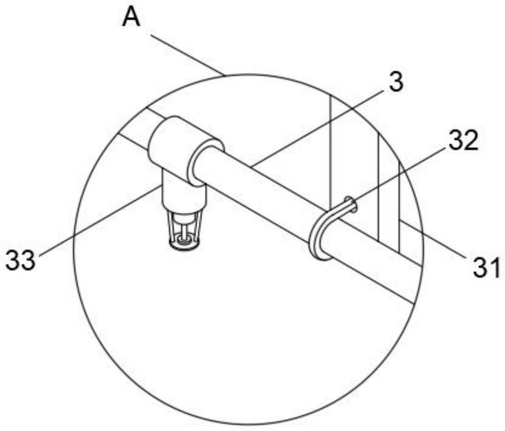 Weak current security equipment for underground garage