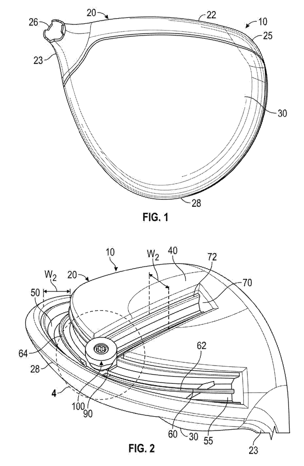 Golf Club Head With Adjustable Weighting