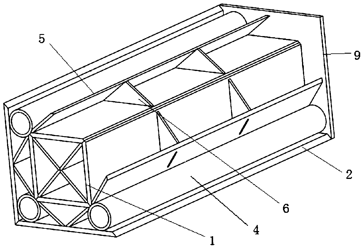 High-rigidity beam structure