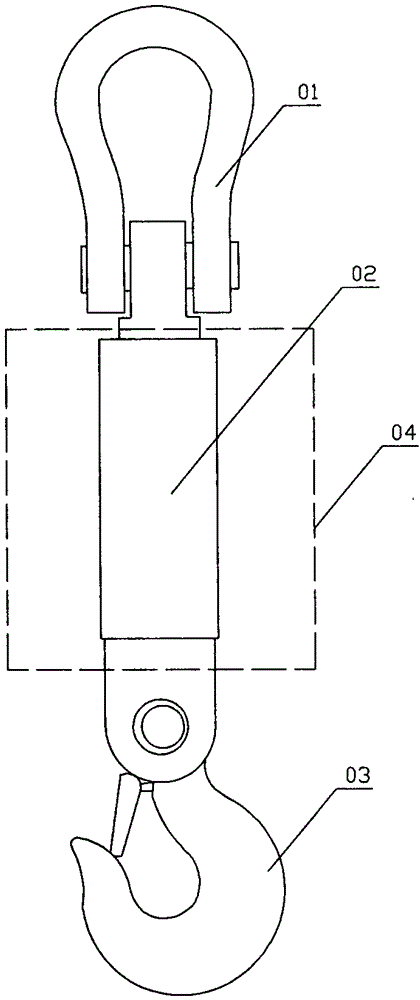 Dynamic weighing mechanism for lifting device