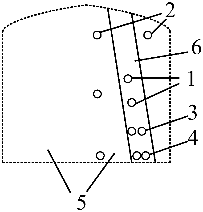 A kind of tunneling and mining method of extremely thin vein ore body