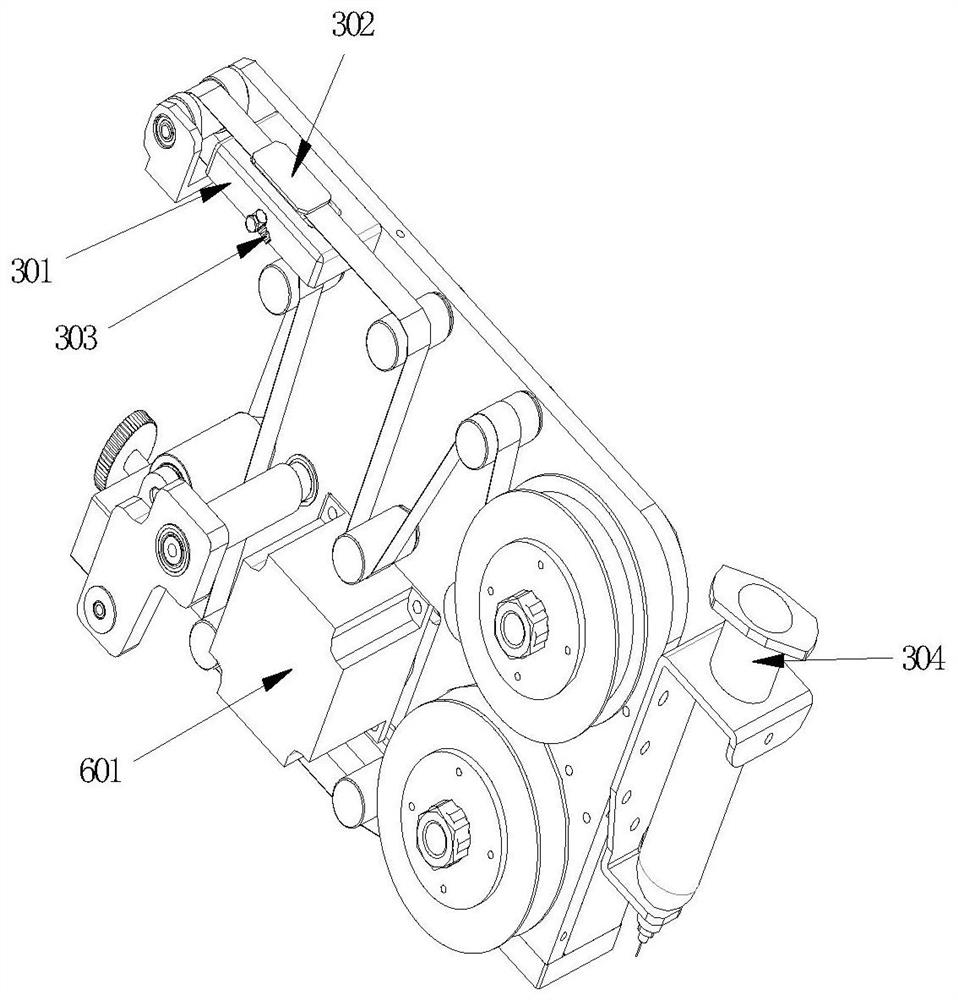 Dust-free cloth cleaning device