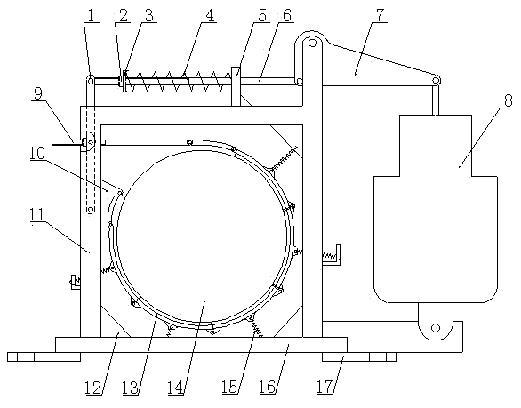 Multi-shoe integral brake