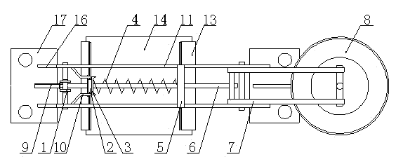 Multi-shoe integral brake