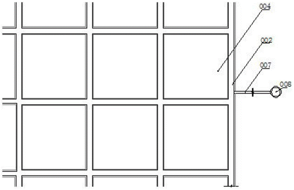 Basement roof drainage system