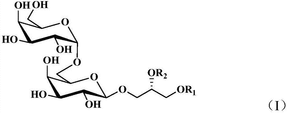 Digalactosyldiacylglycerol and preparation method and purpose thereof