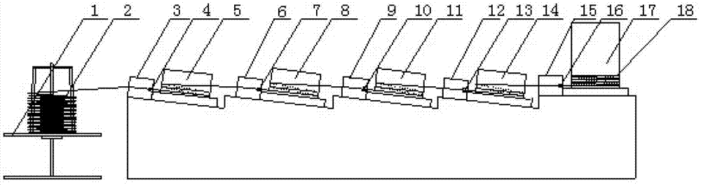 Titanium alloy wire production method