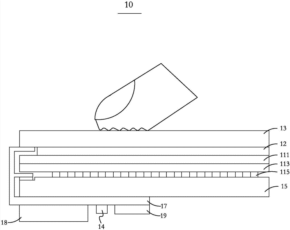 Detection module, display device and electronic equipment