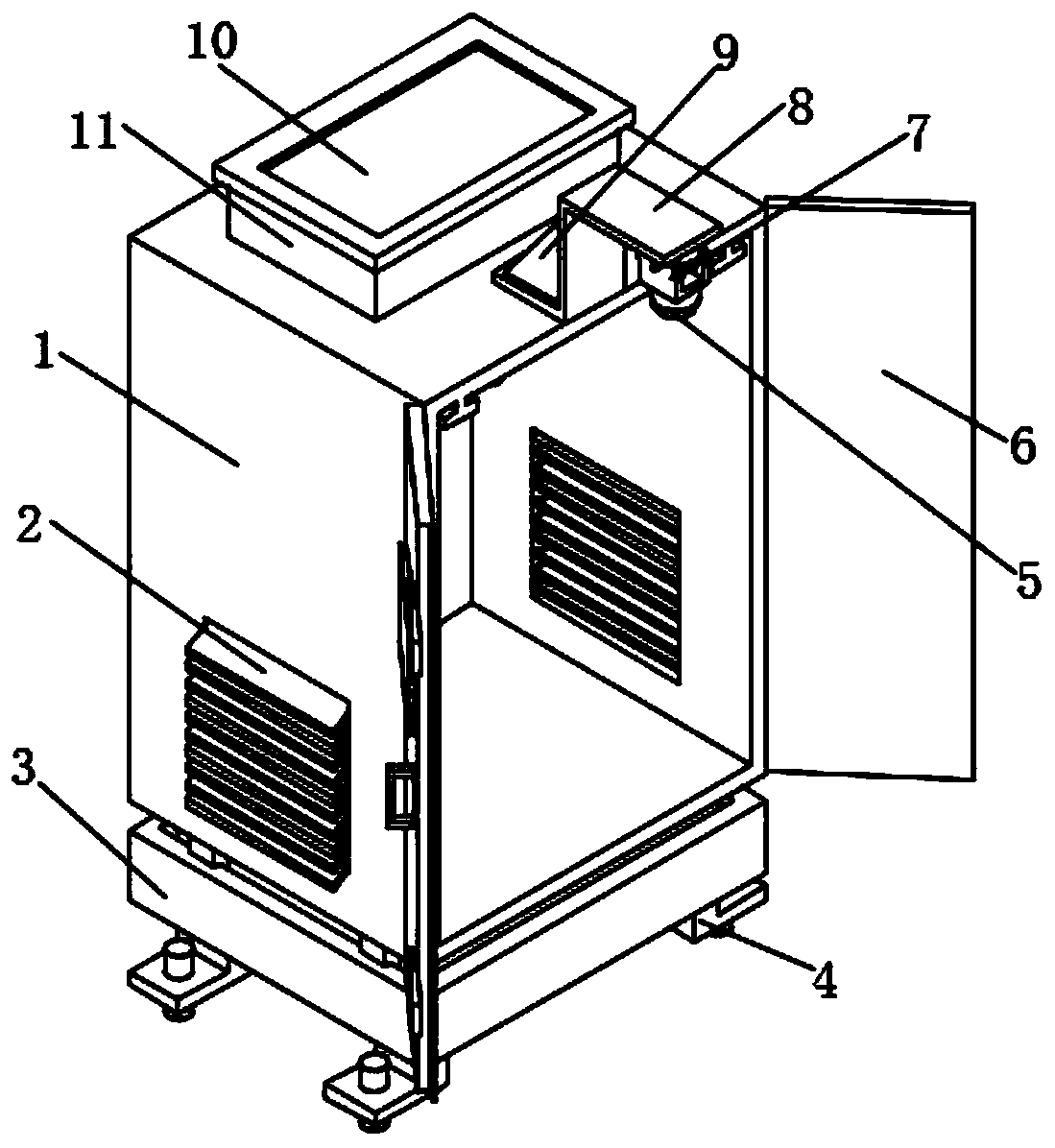 An intelligent switch cabinet with remote monitoring function