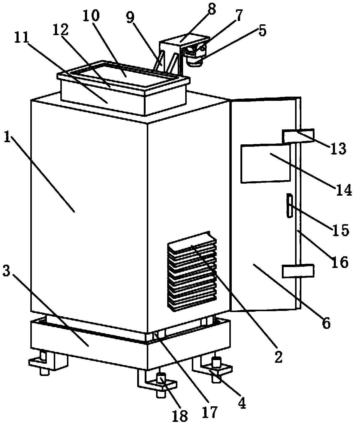 An intelligent switch cabinet with remote monitoring function