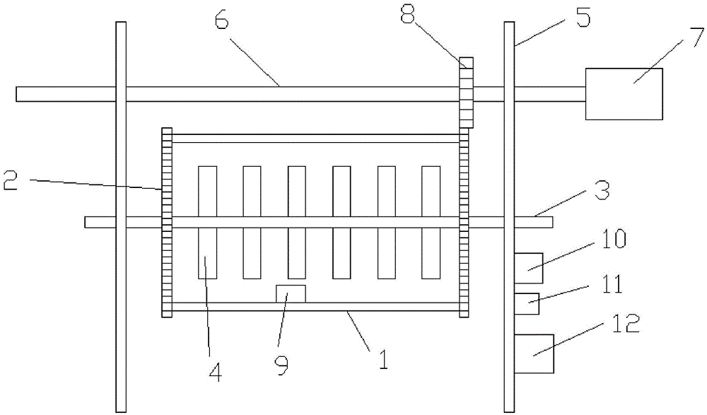 Rotary sand screening machine