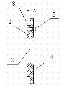 Combined chamfering blade with blade pieces