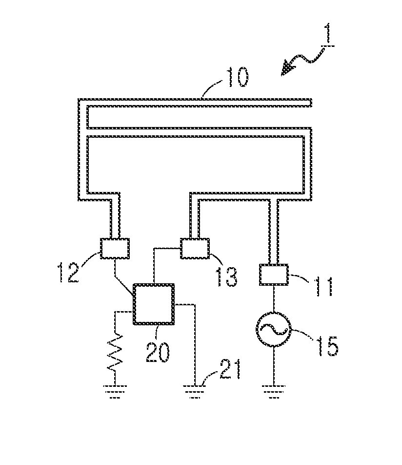 Re-configurable built-in antenna for portable terminal