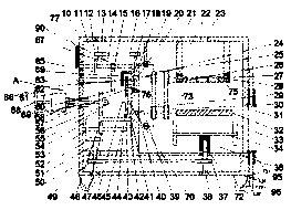 Polishing device by utilizing impulsator to measure speed