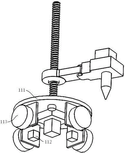 3D printing robot capable of freely moving