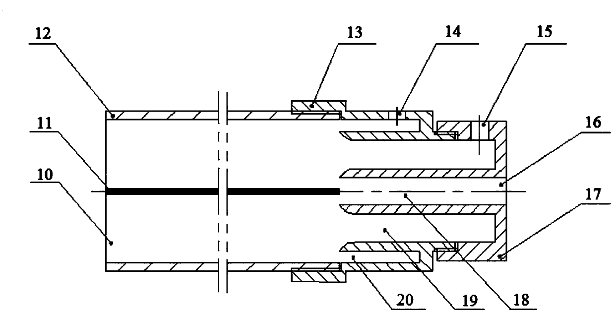 A polluted irrigation water purification sprinkler irrigation system