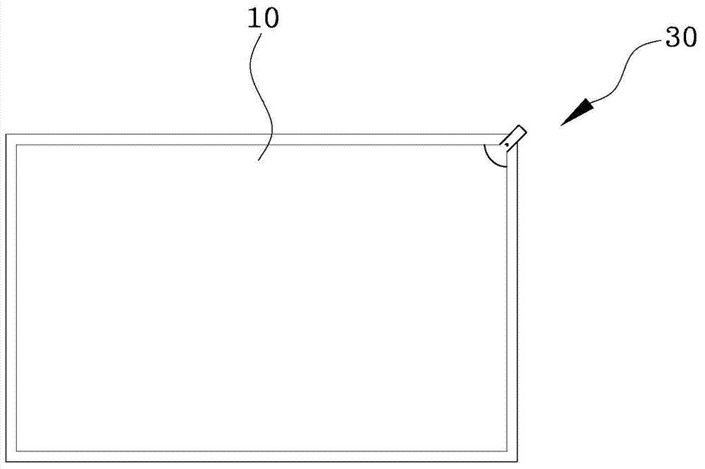 Adhesive tape structure for tearing off protecting film from panel