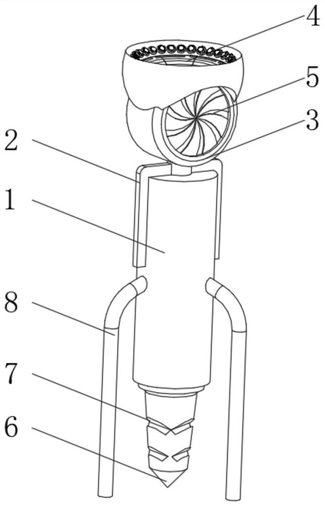 Precision irrigation pile