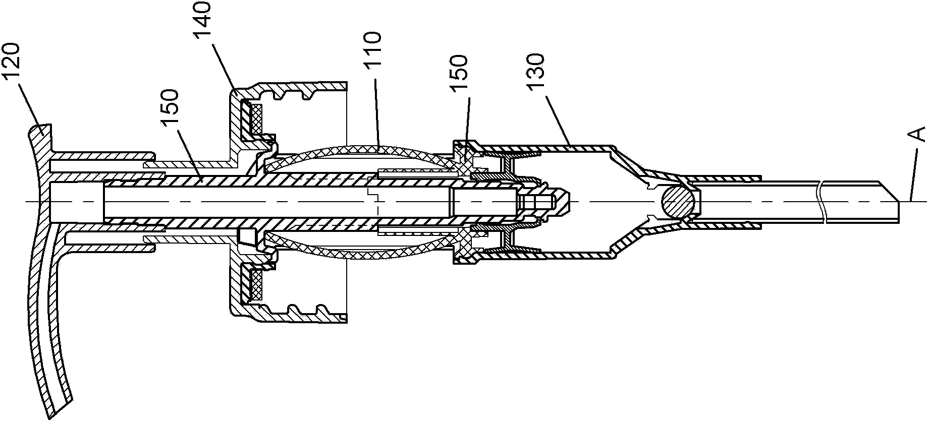 Push liquid pump