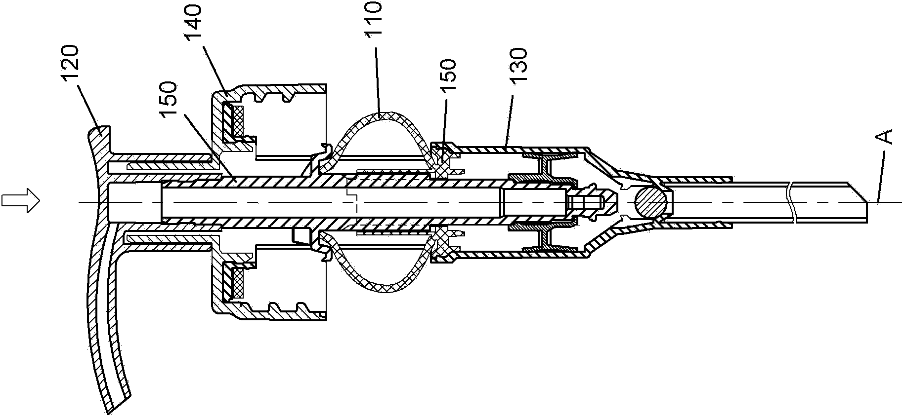 Push liquid pump