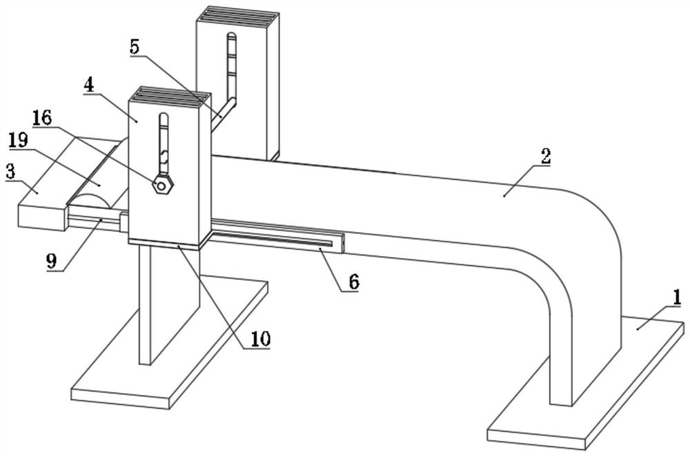 Barbell stand capable of conveniently adjusting counter weight