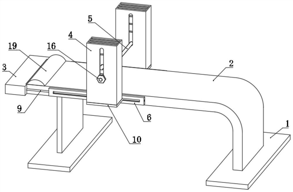 Barbell stand capable of conveniently adjusting counter weight