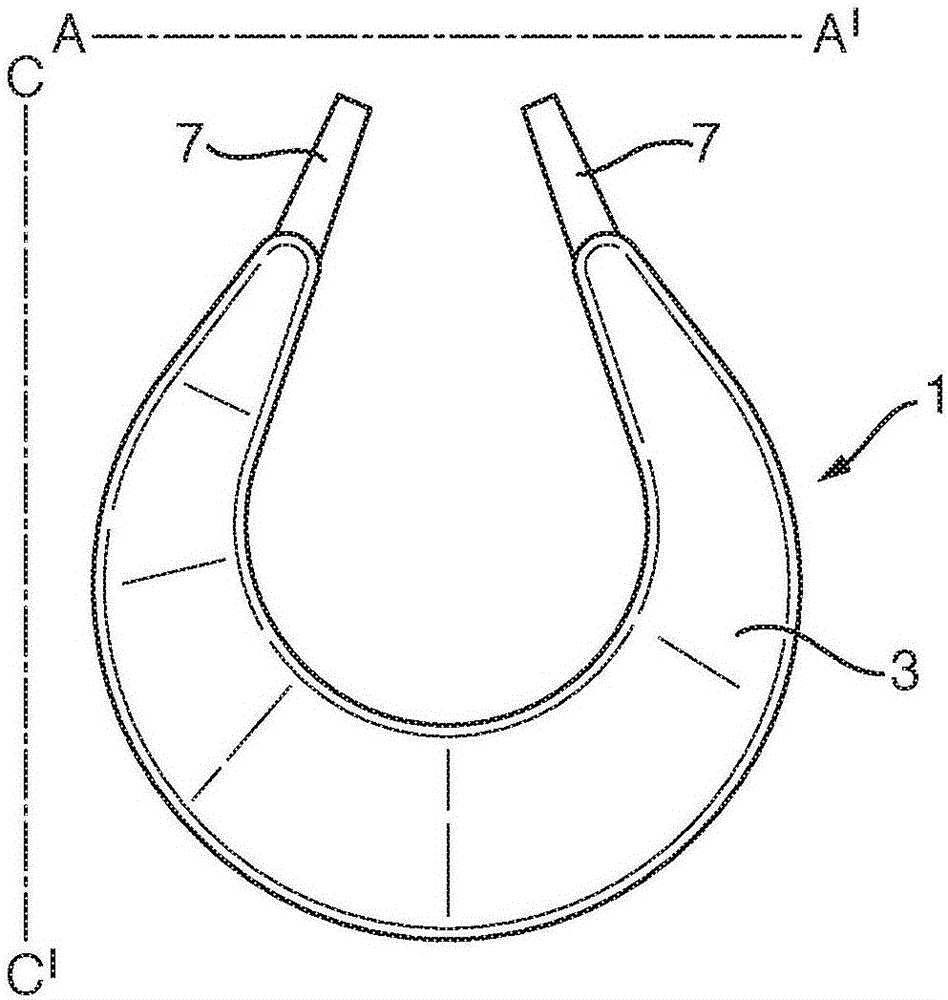 Flexible prosthetic bearing for joint