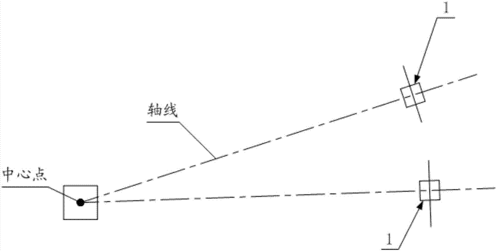 Auxiliary positioning device and positioning method of foundation bolts