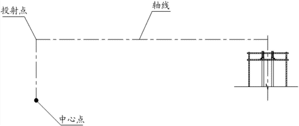 Auxiliary positioning device and positioning method of foundation bolts