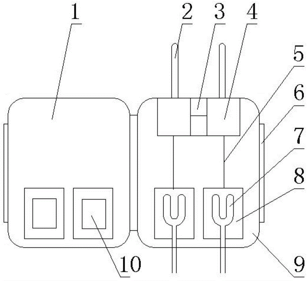 Plug switching method for multifunctional maintenance power box