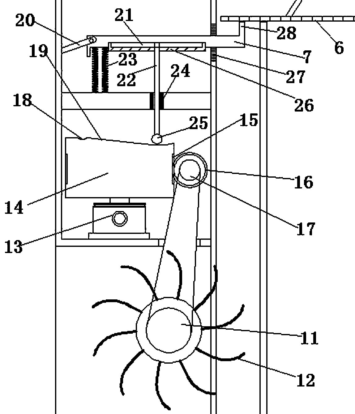 Highway drainage device