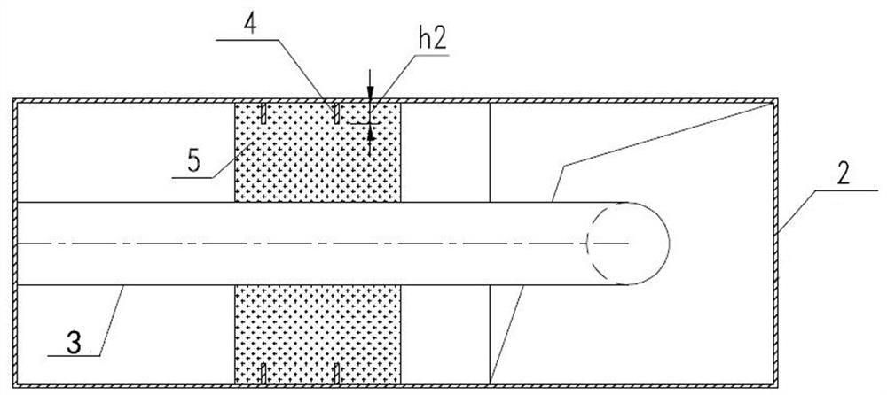 Rainproof closed cabin penetration piece for roof