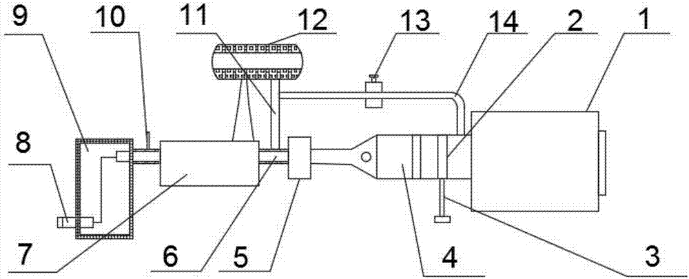 High-efficiency environment-friendly energy-saving internal combustion engine device