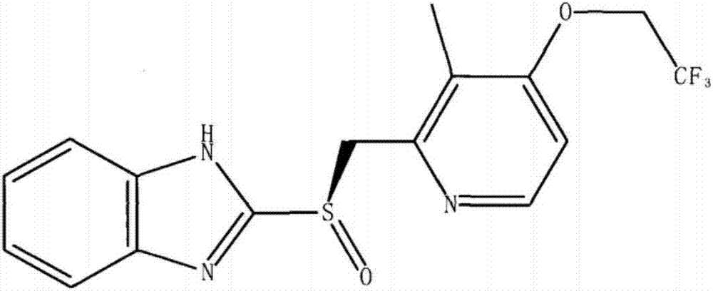 Dexlansoprazole crystal form and preparation method