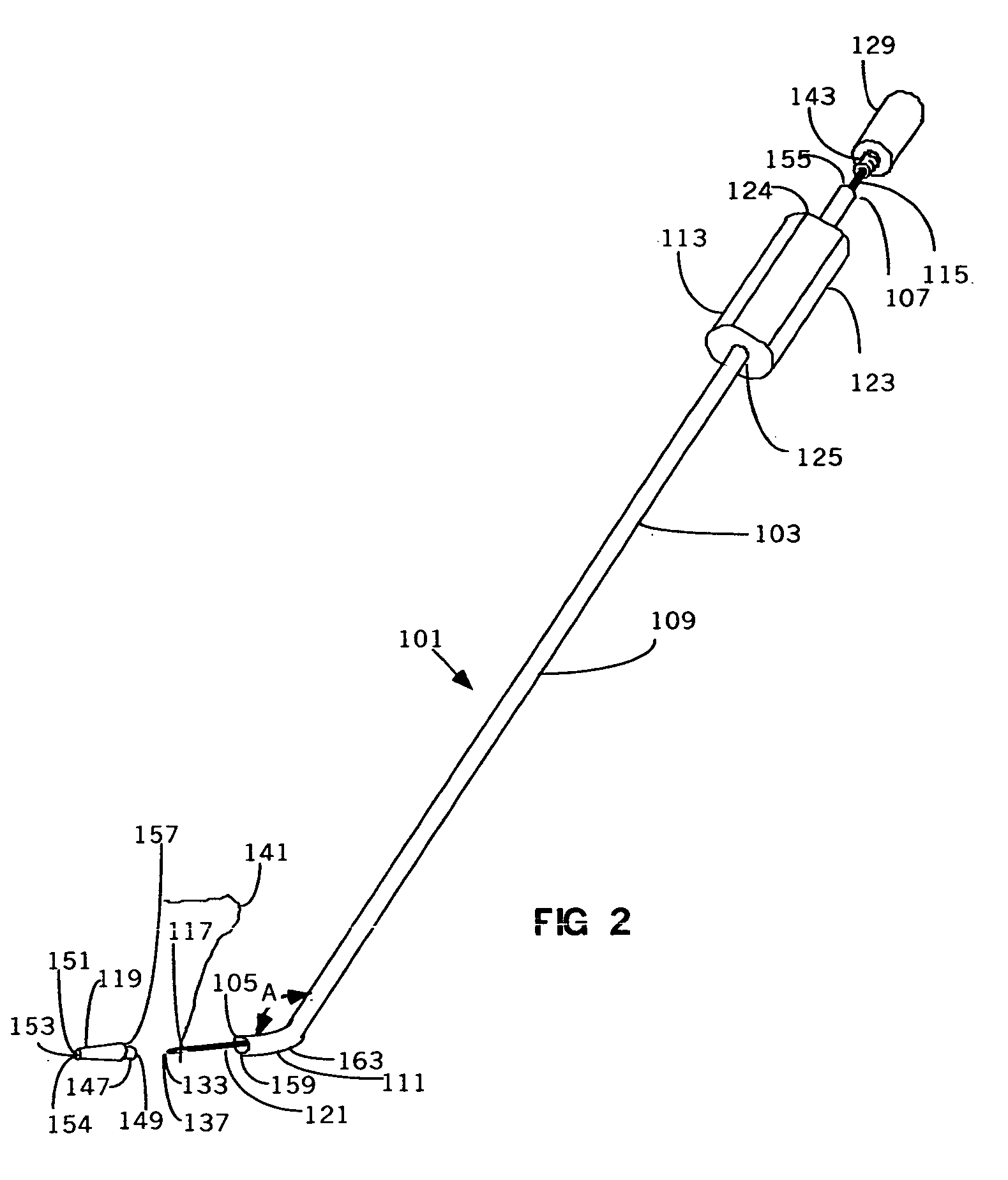 Pubovaginal sling implanter and procedure for the usage