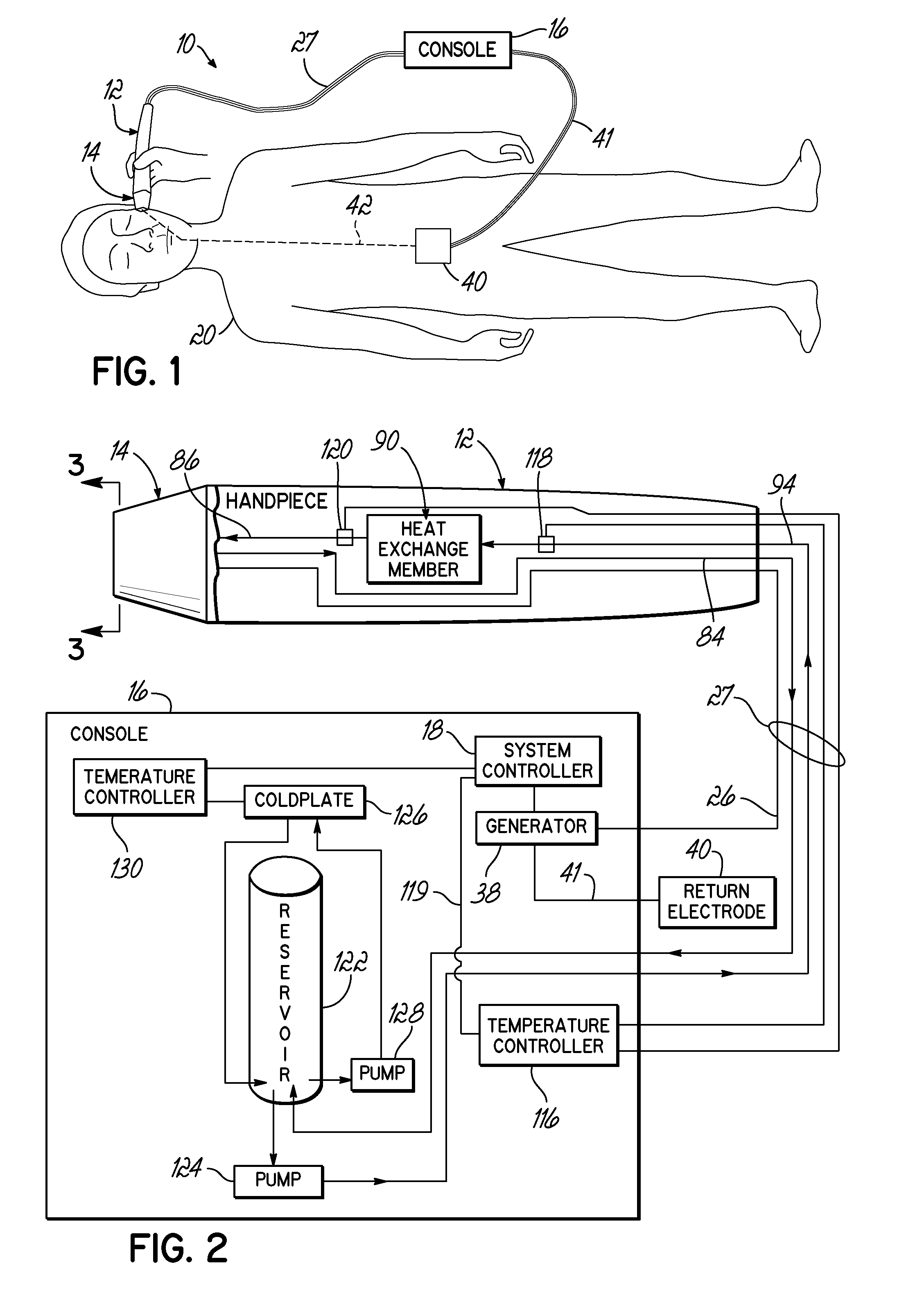 Apparatus and methods for cooling a treatment apparatus configured to non-invasively deliver electromagnetic energy to a patient's tissue