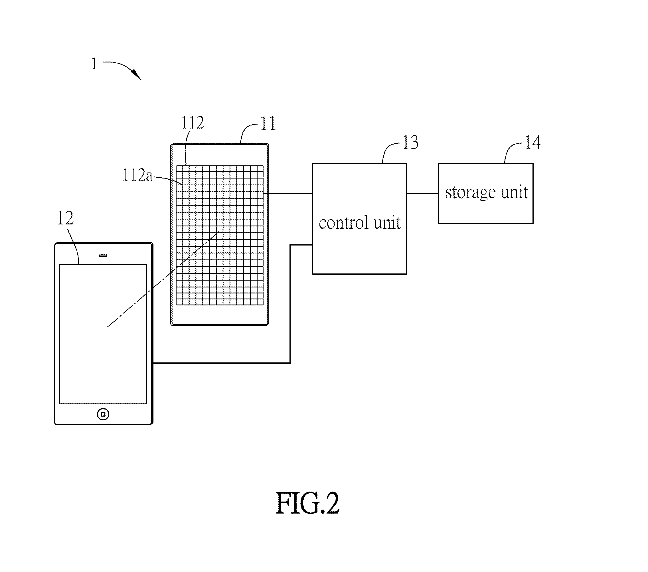 Shadeless touch hand-held electronic device and computer-executed method