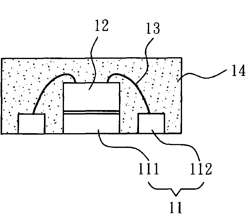 Semiconductor package without outer pins and stacked structure thereof