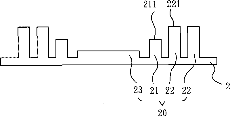 Semiconductor package without outer pins and stacked structure thereof