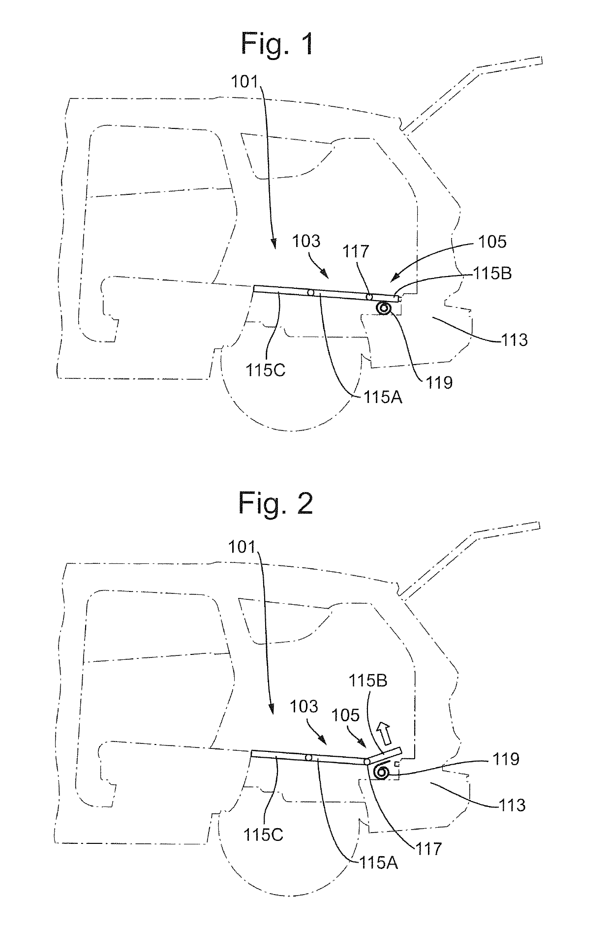 Vehicle loadspace floor