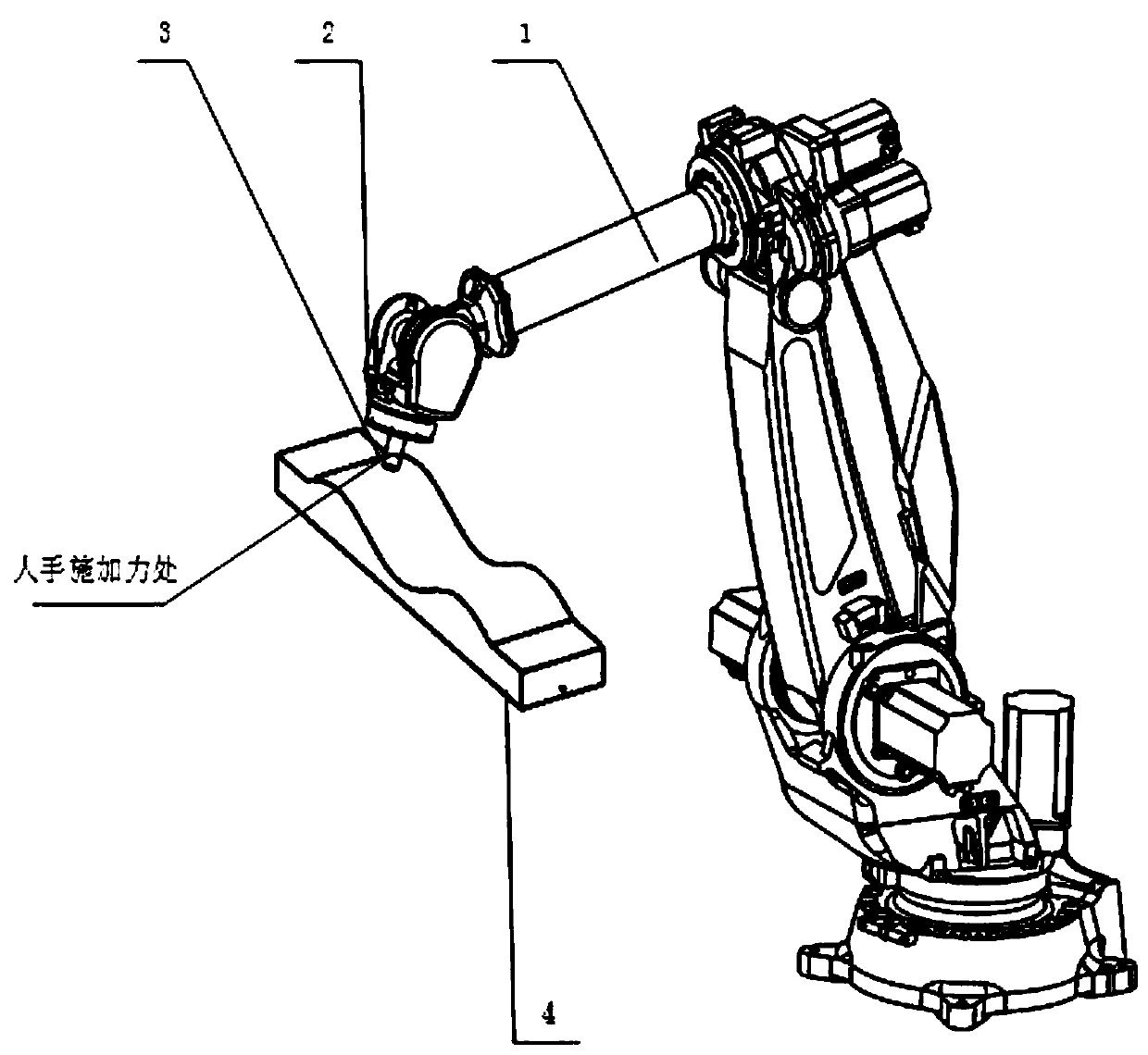 Complex curved surface robot efficient high-precision teaching method